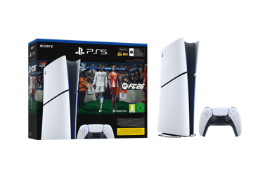 SONY PlayStation 5 Slim igraća konzola Digital Edition E kućište + EA Sports FC 26 VCH