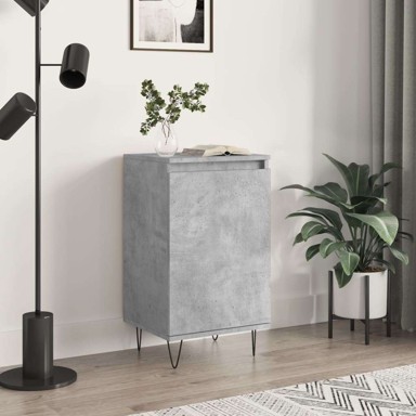 Komoda od konstruiranog drva, 40 x 35 x 70 cm, beton siva