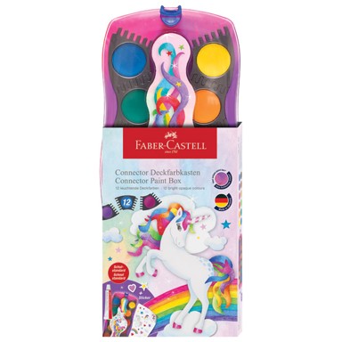 FABER-CASTELL Boja 125035 vodena connector unicorn 12 boja