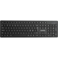 ESTUFF Tipkovnica GLB212102, nordijski QWERTY, crna