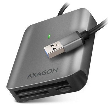 AXAGON Čitač kartica CRE-S3 External USB-A 3.2 Gen 1, 3-slot, SD/microSD/CF, UHS-II CRE-S3