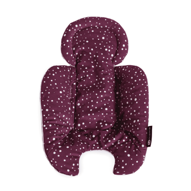 4MOMS 5.0 Postava za novorođenče, pliš, tamno crvena