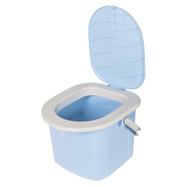 BRANQ Prijenosni WC 15,5 L, plava