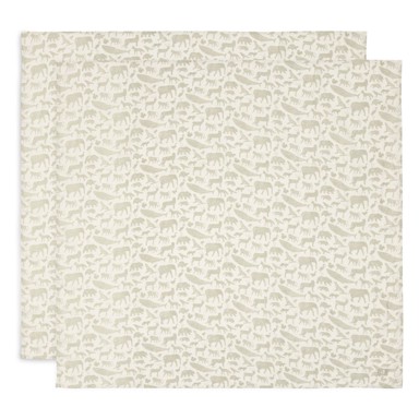 JOLLEIN Tetra pelena, 2/1, 115x115cm, životinje, zelena