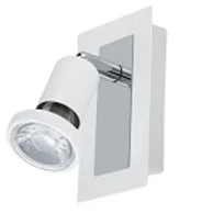 Reflektor, Sarria, 94958, LED GU10, 1x5W, 400 lm, krom/bijela