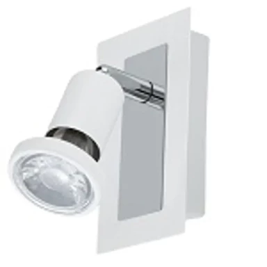 Reflektor, Sarria, 94958, LED GU10, 1x5W, 400 lm, krom/bijela