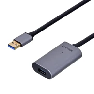 UNITEK USB produžni kabel Y-271, USB 2.0, 5 m, sivi