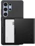 SPIGEN Maska Slim Armor CS, Galaxy S25 Ultra, crna