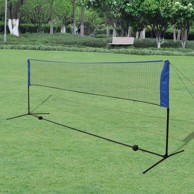 Set za badminton s mrežom i lopticama 300x155 cm
