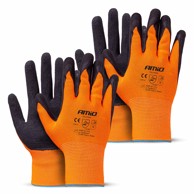 AMIO radne rukavice s latex pjenastim premazom AMIO-04640, 4 kom (2 para), veličina 9, 2132X