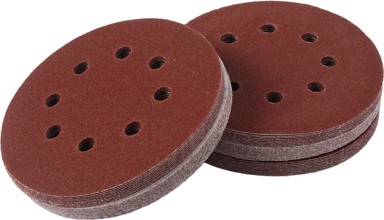 KRAFT&DELE Brusni papir KD11807, disk s čičkom, 125 mm, P40, 50 kom.