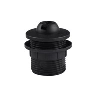 ALING CONEL grlo E27 luster sa obodom, za navoj M10x1, crno