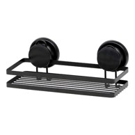 TENDANCE Pravokutna košarica na vakuum, crna