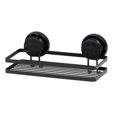 TENDANCE Pravokutna košarica na vakuum, crna