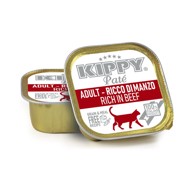 KIPPY Hrana za mačke Cat Pate Adult govedina, 90 g alu-pak