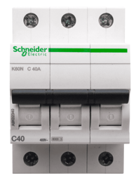 SCHNEIDER Automatski osigurač 3P C 40A 6kA AC K60N Acti9 A9K02340