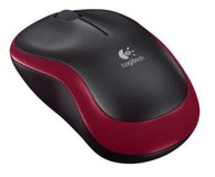 LOGITECH Bežični miš M185, crveni