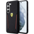 FERRARI Kožna maska SCUDERIA FEHCS23SNPYK, za Samsung Galaxy S23 5G, crna