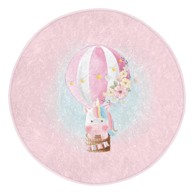 MILA HOME Ružičasti dječji tepih ø 100 cm Comfort