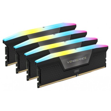 CORSAIR Radna memorija Vengeance RGB, 128GB (4x32GB), DDR5, 5600MHz