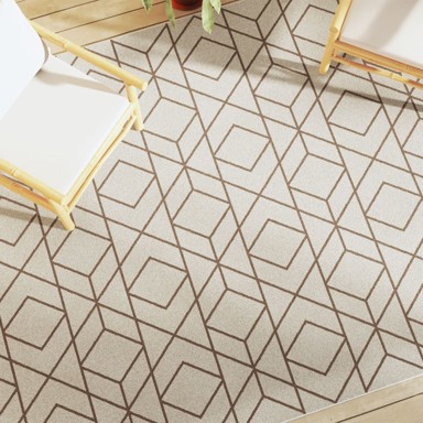 Tepih kratkih vlakana raznobojni 190 x 300 cm protuklizni