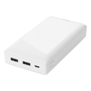 DELTACO Powerbank prijenosni punjač PB-A1002, 20000mAh, bijeli