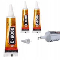 ROSFIX Set univerzalnog ljepila E-8000 3x110 ml, prozirni