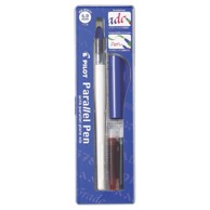 PILOT Nalivpero za kaligrafiju 6,0mm set Parallel pen FP3-60-SSN sivo/plavo