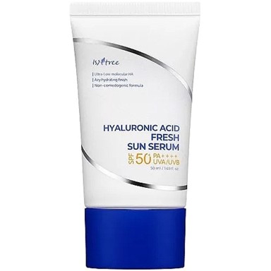 ISNTREE Krema za zaštitu od sunca Hyaluronic Acid Fresh Sun Serum SPF50+ PA++++ 50 ml