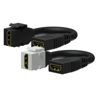 PROCAB Keystone adapter HDMI ž-ž VCK450/W, bijela