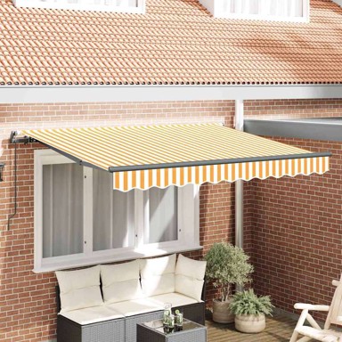 Tenda 250x200 cm, tkanina, žuta