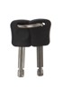 Auvray U-Lock black edition kopča - (sra klasa) 85X230