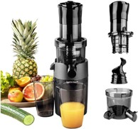 GASTROBACK Sokovnik s hladnim prešanjem Slow Juicer Vita Fresh 40146, crni