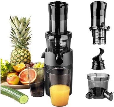 GASTROBACK Sokovnik s hladnim prešanjem Slow Juicer Vita Fresh 40146, crni