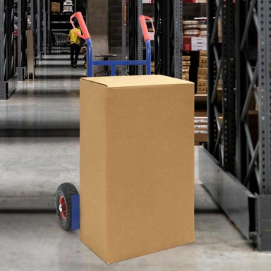 Ručna trola 57 x 46 x 113 cm, čelik, plava i crvena