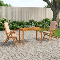 Vrtni set sofa 5 kom. od masivnog bagremovog drva, prirodni