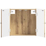 Kabinet za mete BREDA, hrast artisan, 52,5 × 10,5 × 53,5 cm
