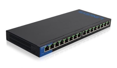 LINKSYS Switch LGS116-EU, 16-Port, Gigabit Ethernet