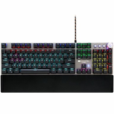 CANYON Tipkovnica Nightfall GK-7, CND-SKB7-US