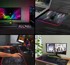 Gaming podloga za miša s RGB osvjetljenjem, 90 x 40 cm, crna