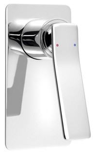 SAPHO Ugradbena miješalica za tuš JUMPER, 1 izlaz, krom