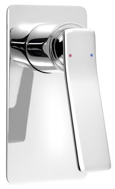 SAPHO Ugradbena miješalica za tuš JUMPER, 1 izlaz, krom