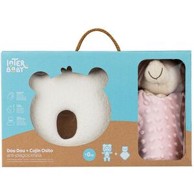 INTERBABY Jastuk + tješilica Teddy, roza