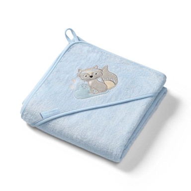 BABYONO Ručnik sa motivom lisice, 100x100 cm, plava
