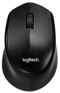 LOGITECH Miš B330, crni