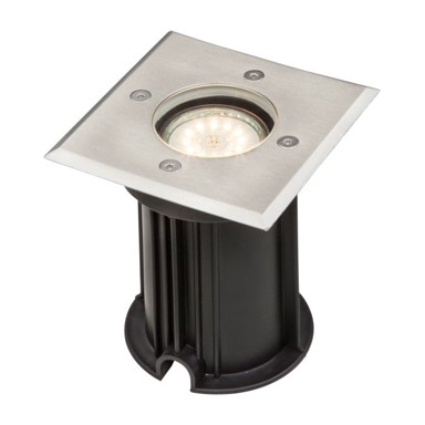 GLOBO LIGHTING Podna Rasvjeta Ugradbena 1xGU10 IP67 Č, bijela