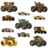 HOT WHEELS MONSTER TRUCKS Igračka vozilo JDW07