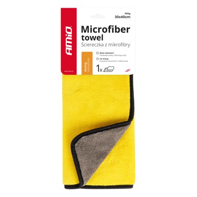 AMIO Ručnik od mikrofibre za sušenje vozila, 40×60 cm, 950 g