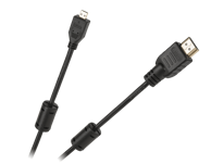 CABLETECH HDMI tip A – Micro HDMI tip D kabel, ekonomična izvedba