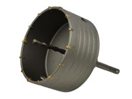 GEKO Dijamantna kruna 120 mm SDS+ (beton/cigla), srebrna